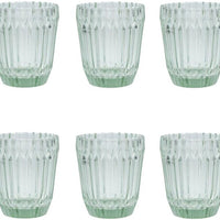 Fortessa - Archie Sage 12.5 Oz Double Old Fashioned Glass, Pack of 6 - ARCHIE.SG.04