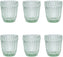 Fortessa - Archie Sage 12.5 Oz Double Old Fashioned Glass, Pack of 6 - ARCHIE.SG.04