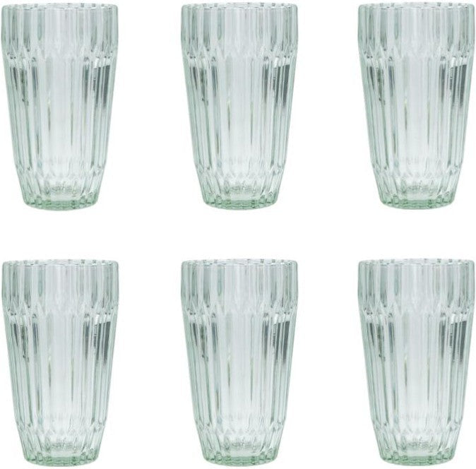 Fortessa - Archie Sage 14.8 Oz Iced Beverage Glass, Pack of 6 - ARCHIE.SG.03