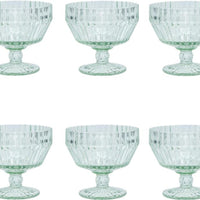 Fortessa - Archie Verde 10 Oz Footed Dessert Bowl, Pack of 6 - ARCHIE.VD.02