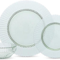 Fortessa - Archie Verde 12 Pc Glass Dinnerware Set - 12PPS.ARCHIE.VD