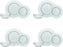 Fortessa - Archie Verde 12 Pc Glass Dinnerware Set - 12PPS.ARCHIE.VD