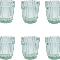 Fortessa - Archie Verde 12.5 Oz Double Old Fashioned Glass, Pack of 6 - ARCHIE.VD.04