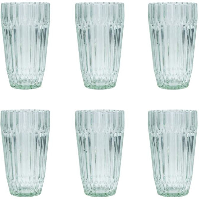 Fortessa - Archie Verde 14.8 Oz Iced Beverage Glass, Pack of 6 - ARCHIE.VD.03