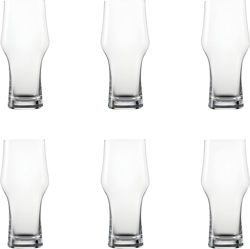 Fortessa - Beer Basic 18.4 Oz Wheat Beer Glass, Pack of 6 - 0022.120712