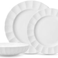 Fortessa - Blyss 12 Pc White Dinnerware Set - 12PPS-FBC-BL