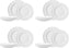 Fortessa - Blyss 12 Pc White Dinnerware Set - 12PPS-FBC-BL