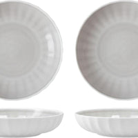 Fortessa - Blyss 8.6" 24 Oz Gray Bowl, Pack of 4 - FBC-BL-GY-810