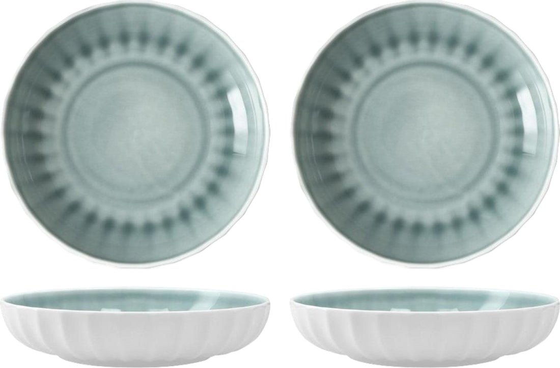 Fortessa - Blyss 8.6" 24 Oz Green Bowl, Pack of 4 - FBC-BL-GN-810