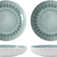 Fortessa - Blyss 8.6" 24 Oz Green Bowl, Pack of 4 - FBC-BL-GN-810
