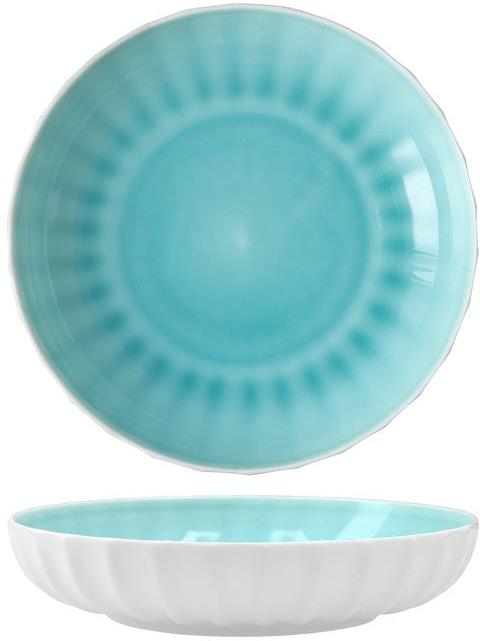 Fortessa - Blyss 8.6" 24 Oz Turquoise Bowl, Pack of 4 - FBC-BL-TQ-810