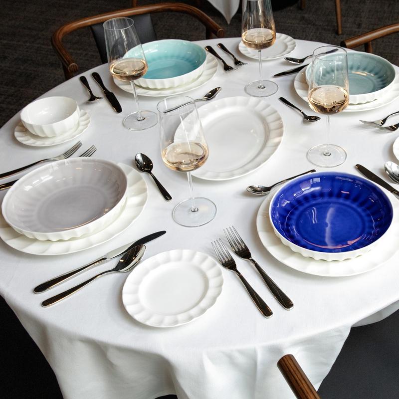 Fortessa - Blyss 8.6" 24 Oz Turquoise Bowl, Pack of 4 - FBC-BL-TQ-810