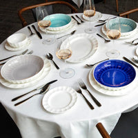 Fortessa - Blyss 8.6" 24 Oz Turquoise Bowl, Pack of 4 - FBC-BL-TQ-810