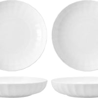 Fortessa - Blyss 8.6" 24 Oz White Bowl, Pack of 4 - FBC-BL-810
