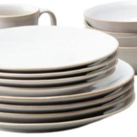 Fortessa - Bordo Stoneware 16 Pc Ivory Dinnerware Set - 16PPS.BORDO.IV