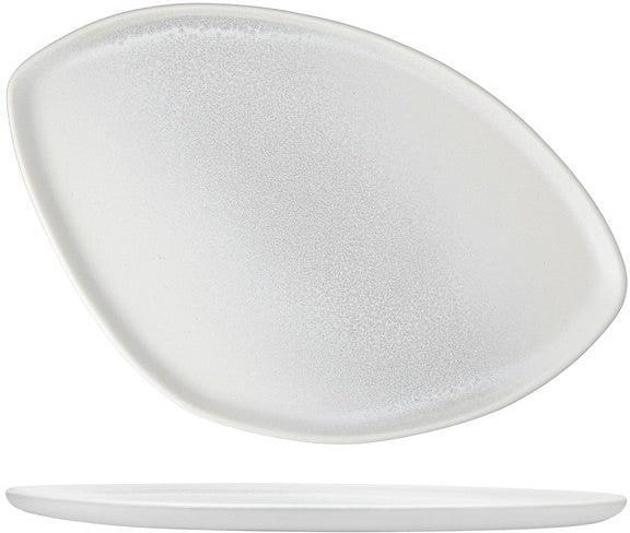 Fortessa - CT Collection Iceland Thermal 13" x 9" White Triangle Platter - CT.ICE.TW.303