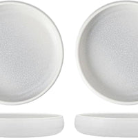 Fortessa - CT Collection Iceland Thermal 6" x 1" White Small High Sided Plate, Pack of 4 - CT.ICE.TW.107