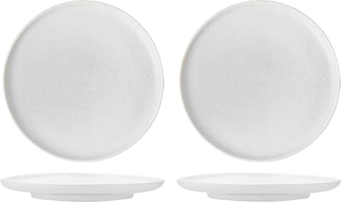 Fortessa - CT Collection Iceland Thermal 8.5" x 1.75" White Coupe Salad Plate, Pack of 4 - CT.ICE.TW.804
