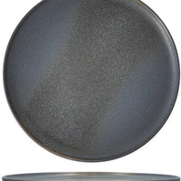 Fortessa - CT Collection Iceland Volcanic 10.75" x 1.75" Gray Coupe Dinner Plate, Pack of 4 - CT.ICE.VG.803