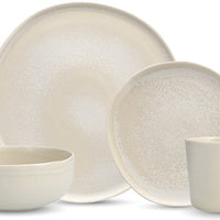 Fortessa - Cloud Terre Stoneware 16 Pc Sand Dinnerware, Pack (Collection No 3) - 16PPS.CT.3.SAND
