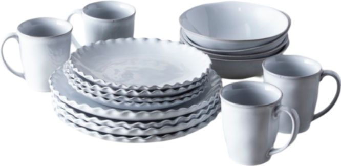 Fortessa - Complements Stoneware 16 Pc Stone Dinnerware Set - 16PPS.8300.ST