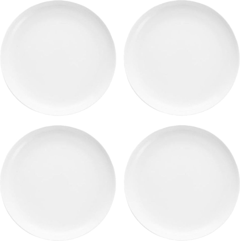 Fortessa - Cooper 11" Outdoor White Coupe Dinner Plate, Pack of 4 - MD.MC.01