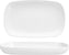 Fortessa - Cooper 11 x 7” Outdoor White Rectangular Platter, Pack of 4 - MD.MC.05
