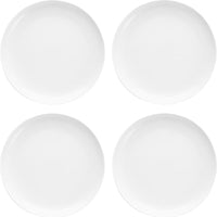 Fortessa - Cooper 9" Outdoor White Coupe Salad Plate, Pack of 4 - MD.MC.02