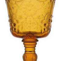 Fortessa - Debutante 10 Oz Amber Goblet Glass, Pack of 6 - RRPG.DEBUAM.03