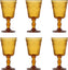 Fortessa - Debutante 10 Oz Amber Goblet Glass, Pack of 6 - RRPG.DEBUAM.03