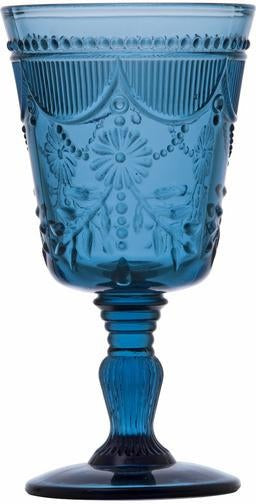 Fortessa - Debutante 10 Oz Blue Goblet Glass, Pack of 6 - RRPG.DEBUBL.03