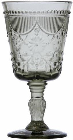 Fortessa - Debutante 10 Oz Smoke Gray Goblet Glass, Pack of 6 - RRPG.DEBUSM.03
