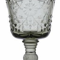 Fortessa - Debutante 10 Oz Smoke Gray Goblet Glass, Pack of 6 - RRPG.DEBUSM.03