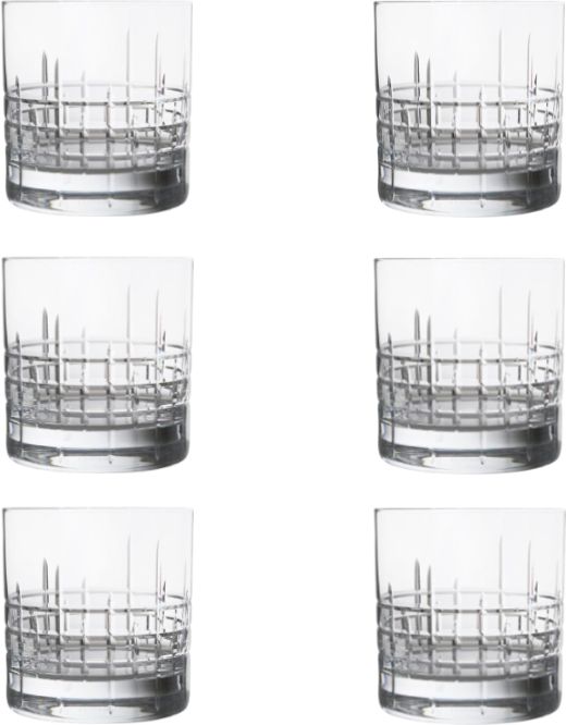 Fortessa - Distil Aberdeen 13.5 Oz Double Old Fashioned Glass, Pack of 6 - 0017.A956055