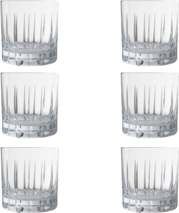 Fortessa - Distil Kirkwall 13.5 Oz Double Old Fashioned Glass, Pack of 6 - 0017.D956055