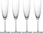 Fortessa - Era 7.2 Oz Clear Champagne Flute, Pack of 4 - 0110.123977