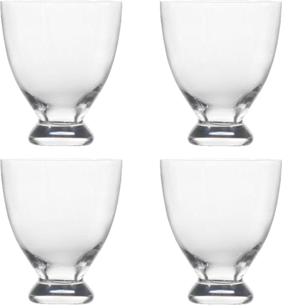 Fortessa - Gala 11.2 Oz Clear Lowball Cocktail Glass, Pack of 4 - GALA.CL.4.01
