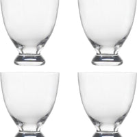 Fortessa - Gala 11.2 Oz Clear Lowball Cocktail Glass, Pack of 4 - GALA.CL.4.01