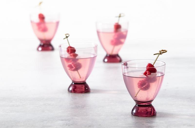 Fortessa - Gala 11.2 Oz Pink Lowball Cocktail Glass, Pack of 4 - GALA.PK.4.01