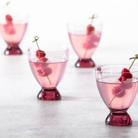 Fortessa - Gala 11.2 Oz Pink Lowball Cocktail Glass, Pack of 4 - GALA.PK.4.01