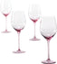 Fortessa - Gala 14.2 Oz Pink Universal Wine Glass, Pack of 4 - GALA.PK.4.07