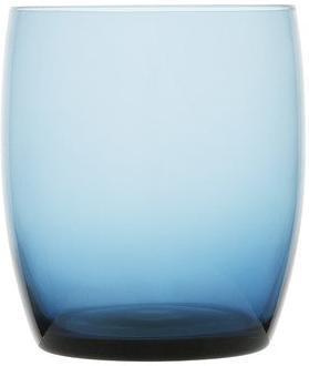 Fortessa - Gala 15 Oz Cornflower Short Beverage Glass, Pack of 4 - GALA.BL.4.04