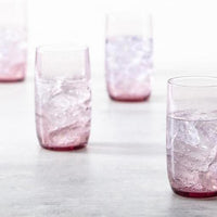 Fortessa - Gala 19 Oz Pink Iced Beverage Glass, Pack of 4 - GALA.PK.4.03