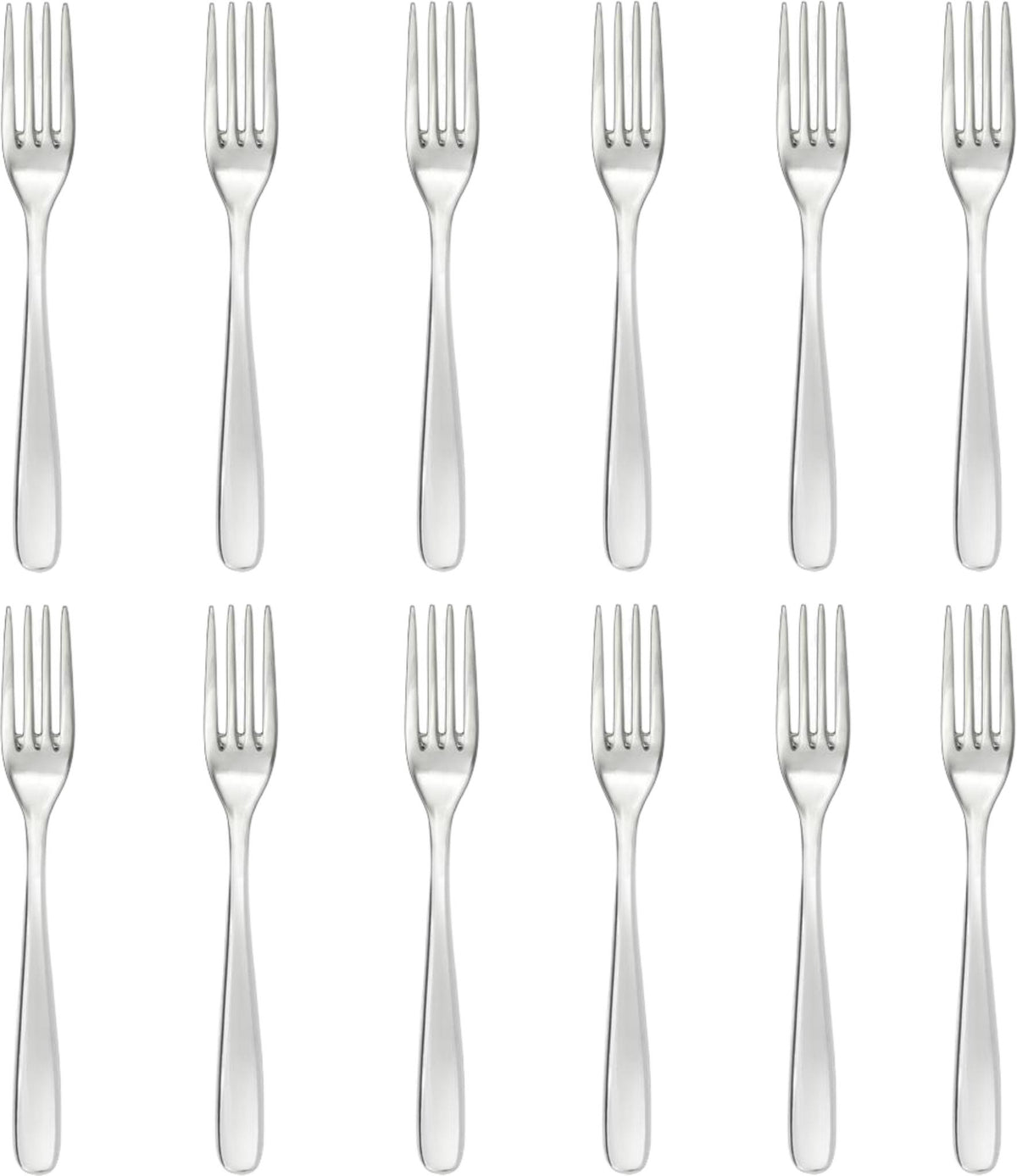Fortessa - Grand City 7.1" Salad/Dessert Fork, Pack of 12 - 1.5.622.00.012