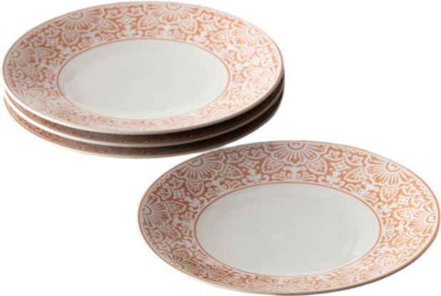 Fortessa - Havana 10.75" Adobo Coupe Dinner Plate, Pack of 4 - STN.5604.15