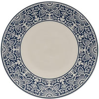 Fortessa - Havana 10.75" Blue Coupe Dinner Plate, Pack of 4 - STN.5602.15