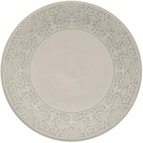 Fortessa - Havana 10.75" Gray Coupe Dinner Plate, Pack of 4 - STN.5601.15