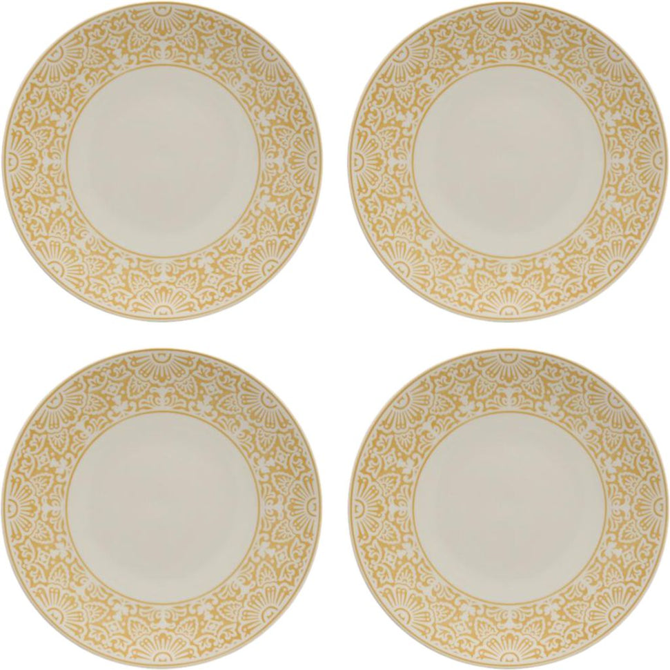 Fortessa - Havana 10.75" Honey Coupe Dinner Plate, Pack of 4 - STN.5603.15