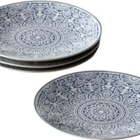 Fortessa - Havana 8.5" Blue Coupe Salad Plate, Pack of 4 - STN.5602.02