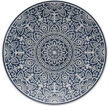 Fortessa - Havana 8.5" Blue Coupe Salad Plate, Pack of 4 - STN.5602.02